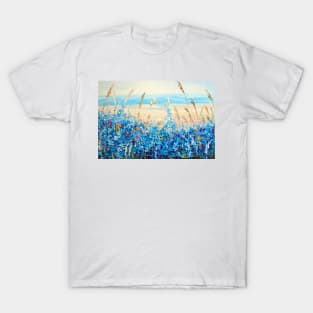 Flowers by the sea T-Shirt